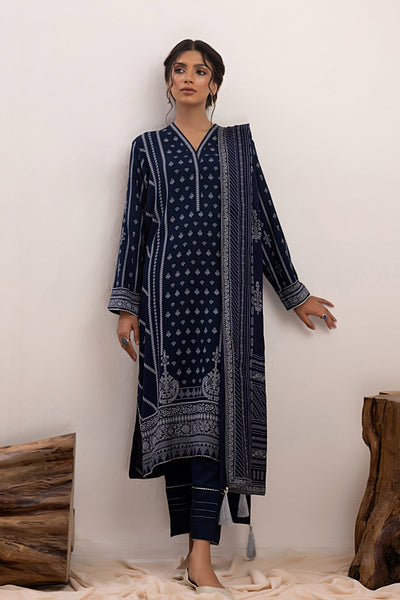 Lakhany 3 Piece Unstitched Pashmina Prints Suit LG-RM-0011-B