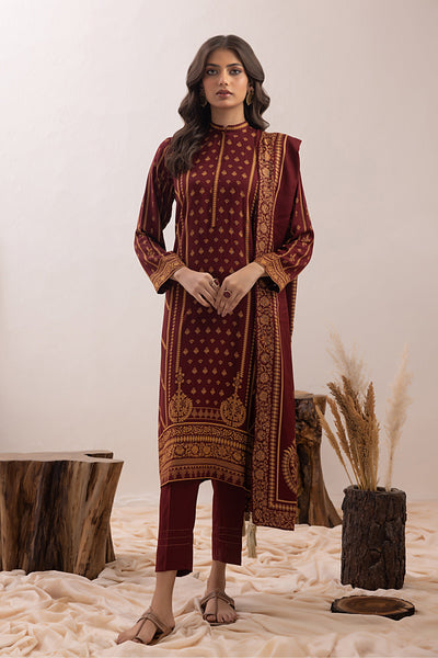 Lakhany 3 Piece Unstitched Pashmina Prints Suit LG-RM-0011-C