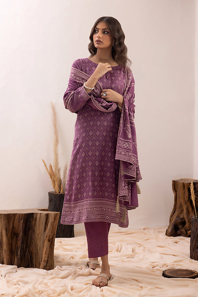 Lakhany 3 Piece Stitched Pashmina Prints Suit LG-RM-0056(A)