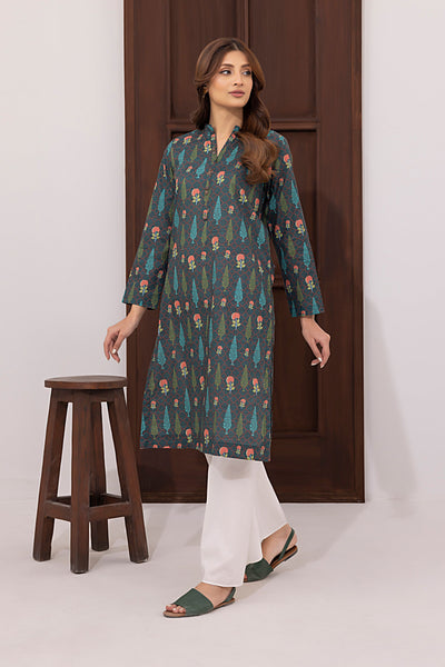 Lakhany 01 Piece Ready to Wear Printed Cambric Shirt - LG-RM-0041