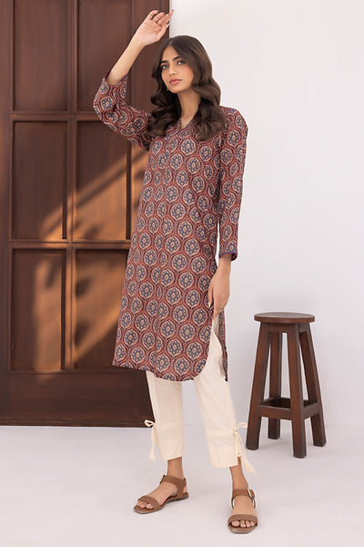 Lakhany 01 Piece Ready to Wear Printed Cambric Shirt - LG-RM-0043