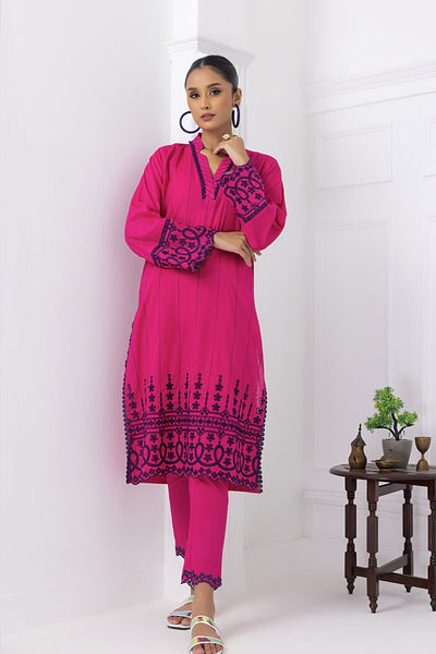 Lakhany 02 Piece Ready to Wear Embroidered Shirt & Trouser - LG-SK-0077