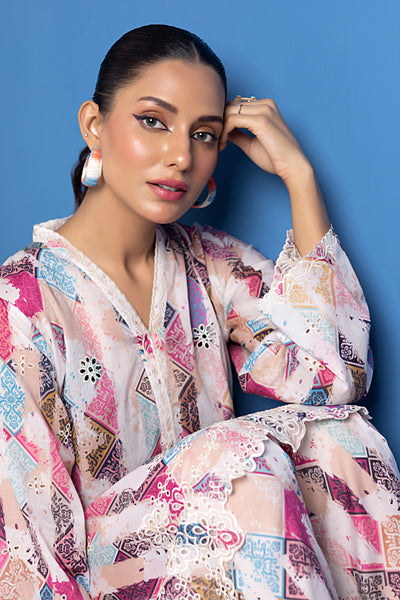 Lakhany 02 Piece Ready to Wear Embroidered Shirt & Trouser - LG-SK-0088