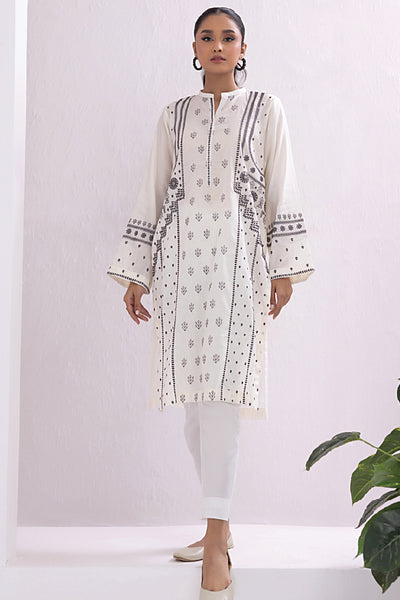 Lakhany 01 Piece Ready to Wear Dyed Embroidered Shirt - LG-SK-0130