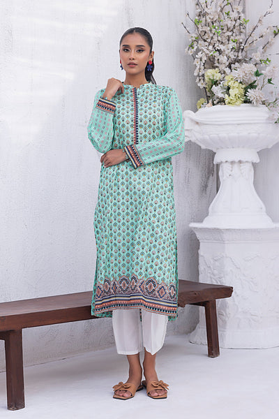 Lakhany 01 Piece Unstitched Printed Lawn Shirt - LG-SK-0199