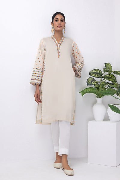 Lakhany 01 Piece Ready to Wear Dyed Embroidered Shirt - LG-SR-0125