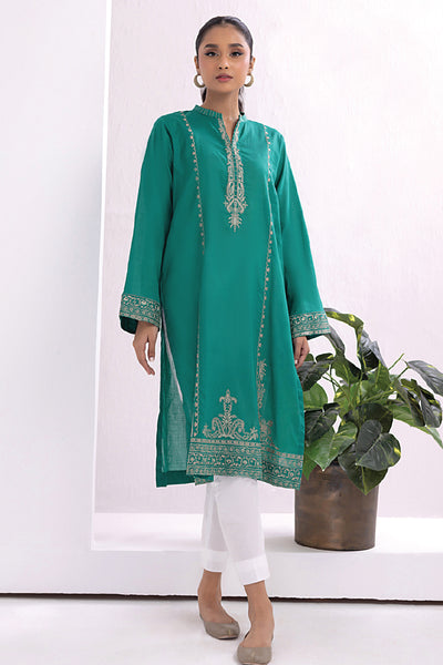 Lakhany 01 Piece Ready to Wear Dyed Embroidered Shirt - LG-SR-0129