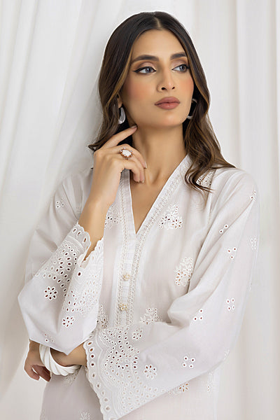 Lakhany 01 Piece Ready to Wear Embroidered Shirt - LG-SR-0129