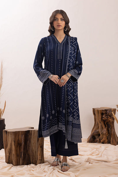 Lakhany 3 Piece Stitched Pashmina Prints Suit LG-SR-0173
