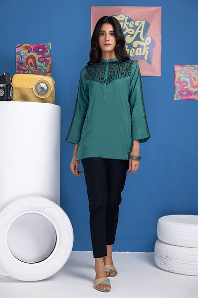 Lakhany 01 Piece Ready to Wear Embroidered Shirt - LG-ZH-0063