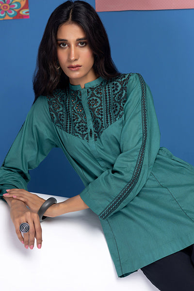 Lakhany 01 Piece Ready to Wear Embroidered Shirt - LG-ZH-0063