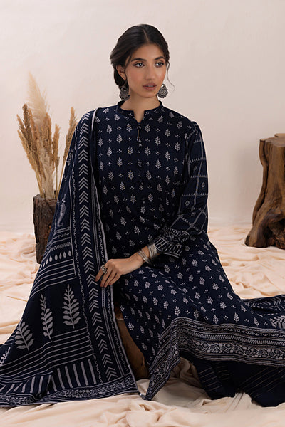 Lakhany 3 Piece Stitched Pashmina Prints Suit LSM-3351