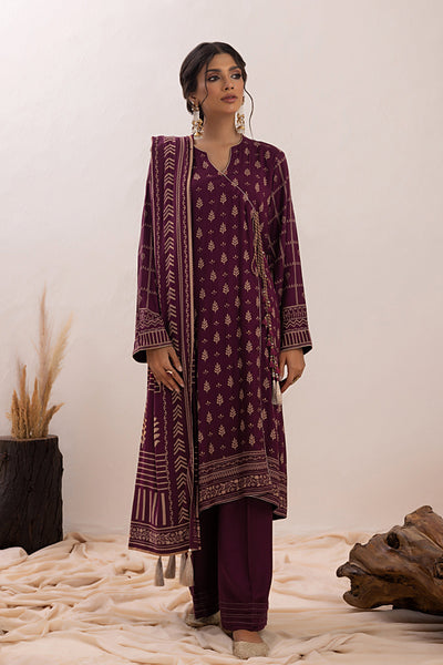 Lakhany 3 Piece Stitched Pashmina Prints Suit LSM-3350