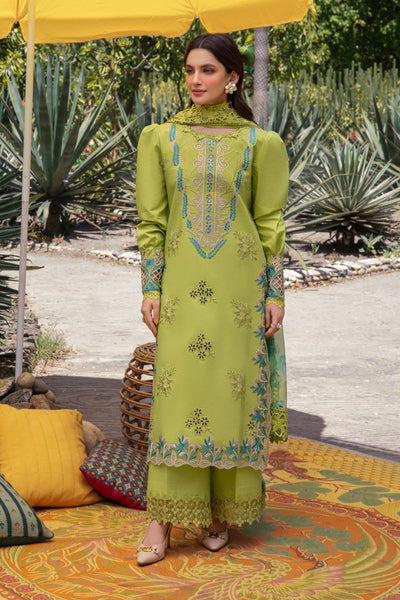 Rang Rasiya 3 Piece Unstitched Embroidered Festive Lawn Suit - LIANA