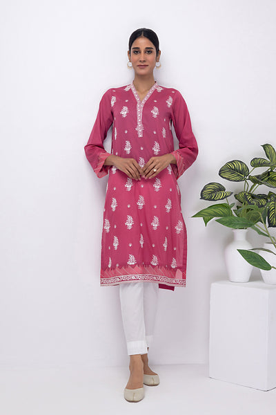 Lakhany 01 Piece Ready to Wear Dyed Embroidered Shirt - LSM-3227