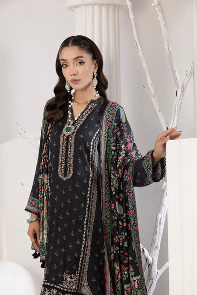 Lakhany 03 Piece Stitched Printed Cottel with Printed Jacquard Suit - LSM-3823