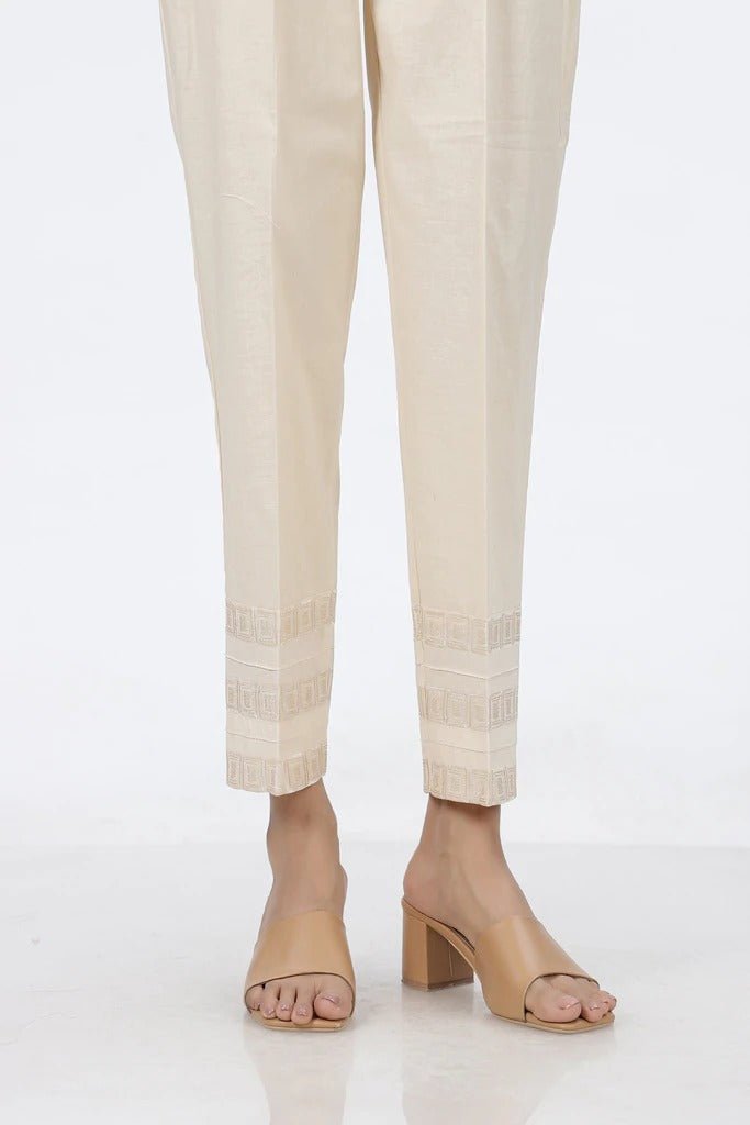 Lakhany 01 Piece Cambric Trousers LSM-T-2524-Beige