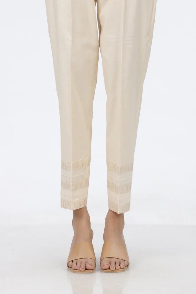 Lakhany 01 Piece Cambric Trousers LSM-T-2524-Beige