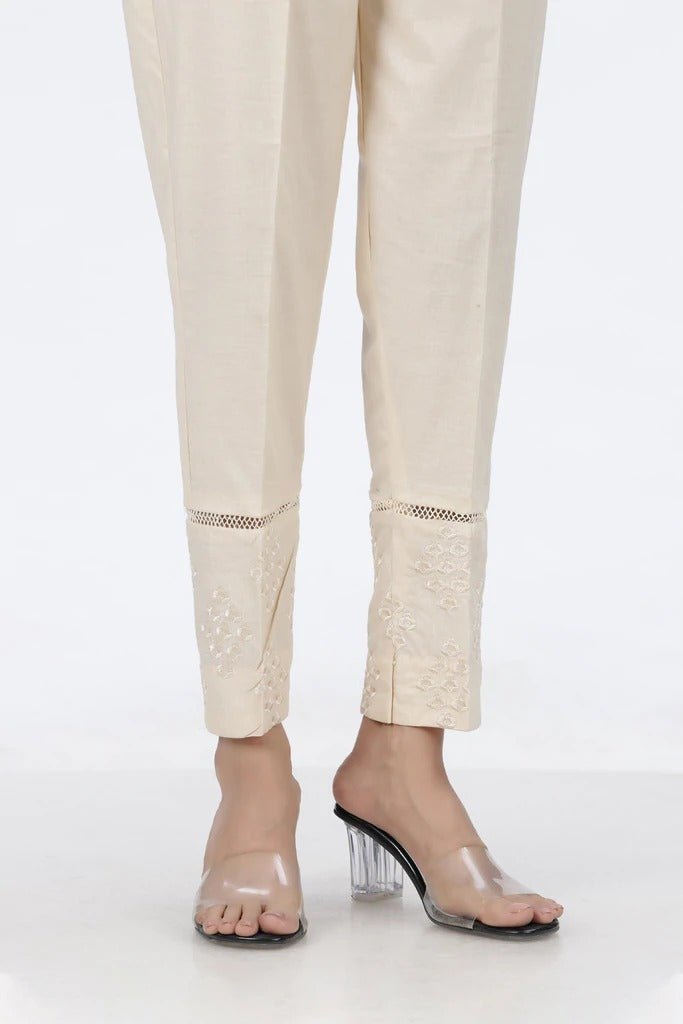 Lakhany 01 Piece Cambric Trousers LSM-T-2525-Beige