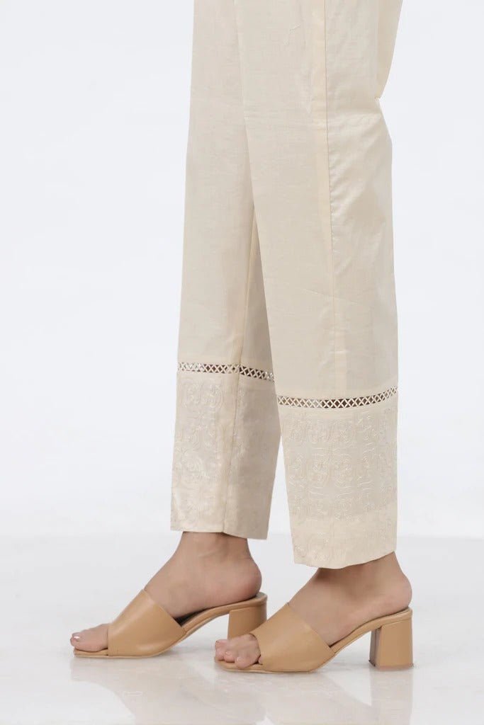 Lakhany 01 Piece Cambric Trousers LSM-T-2527-Beige