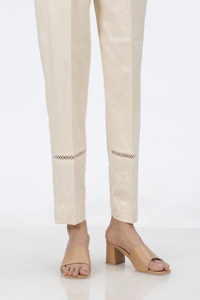 Lakhany 01 Piece Cambric Trousers LSM-T-2527-Beige