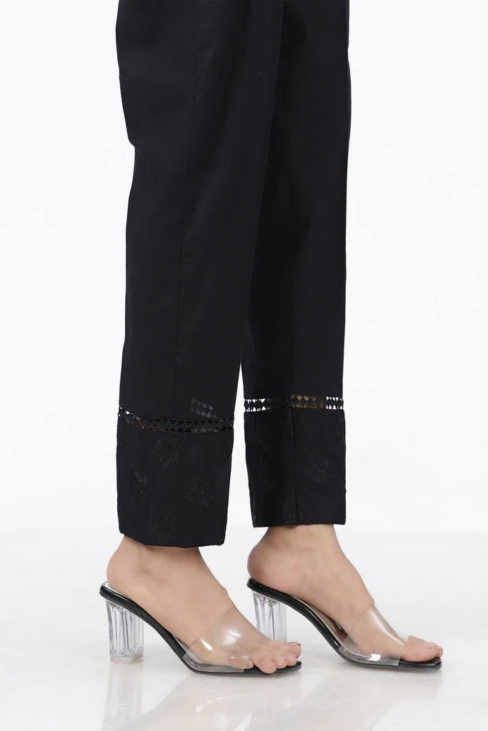 Lakhany 01 Piece Cambric Trousers LSM-T-2528-Black