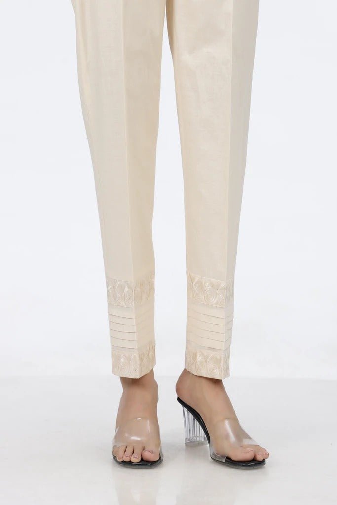 Lakhany 01 Piece Cambric Trousers LSM-T-2529-Beige