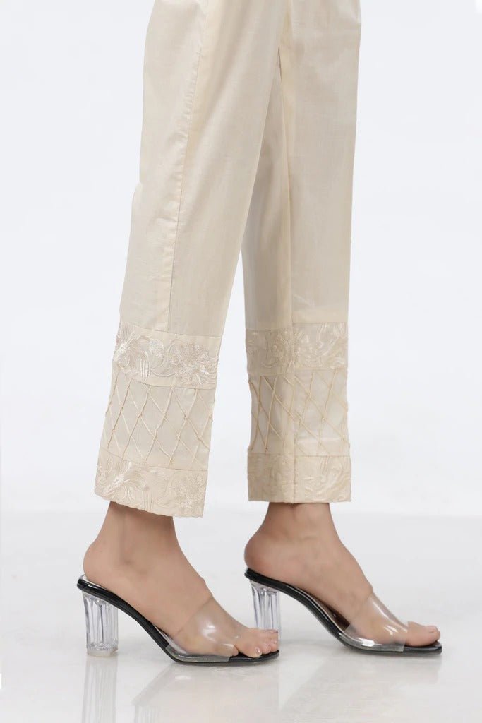 Lakhany 01 Piece Cambric Trousers LSM-T-2530-Beige