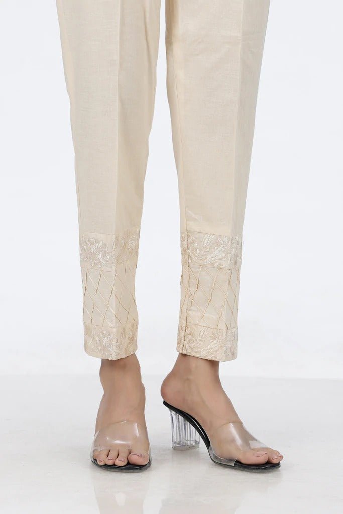 Lakhany 01 Piece Cambric Trousers LSM-T-2530-Beige