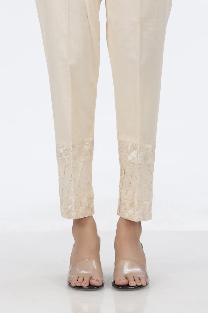 Lakhany 01 Piece Cambric Trousers LSM-T-2530-Beige