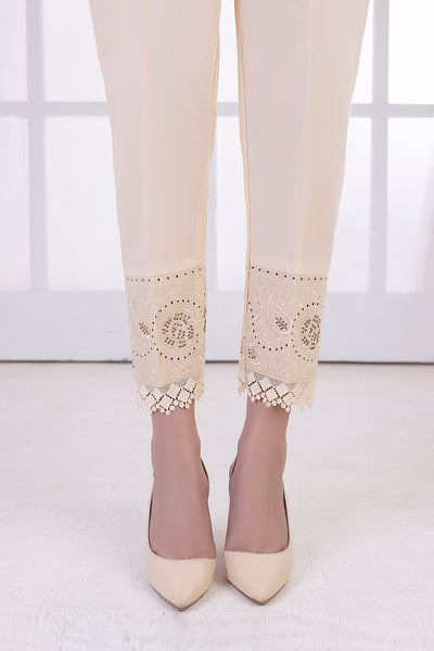 Lakhany 01 Piece Embroidered Trousers - LSM-T-3099 (BG)
