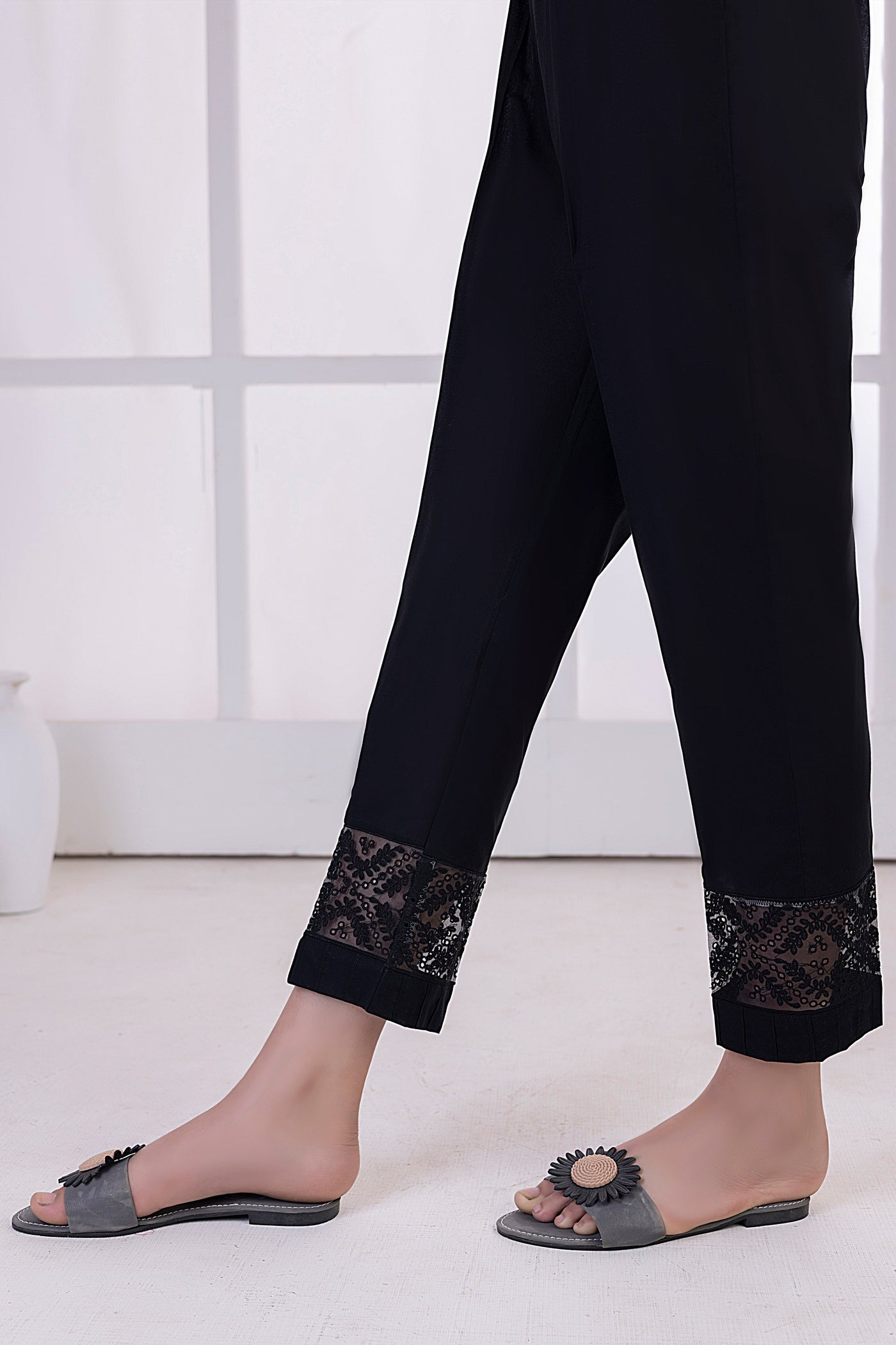 Lakhany 01 Piece Embroidered Trousers - LSM-T-3101 (B)