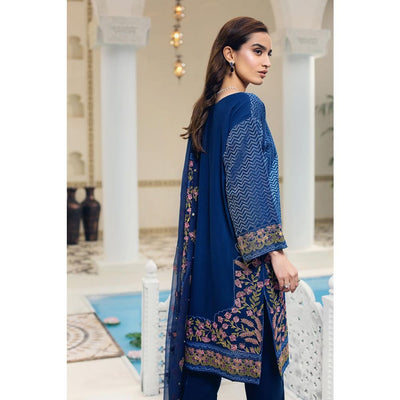 Gul Ahmed Ready to wear Embroidered Swiss Voile 3 Piece Suit LSV-15-ST