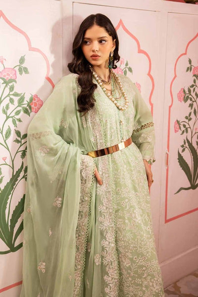 Gul Ahmed 3PC Embroidered Swiss Voile Unstitched Suit with Embroidered Chiffon Dupatta and Inner - LSV-42013