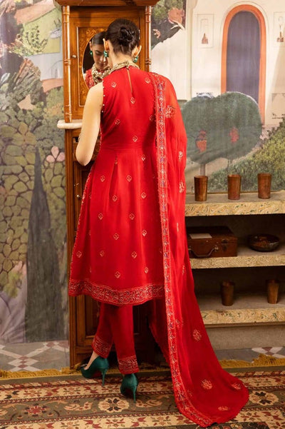 Gul Ahmed 3PC Embroidered Swiss Voile Unstitched Suit with Embroidered Chiffon Dupatta and Inner - LSV-42019