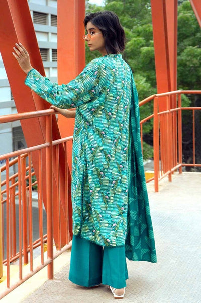 Gul Ahmed 3PC Digital Printed Linen Unstitched Suit LT-32009 A