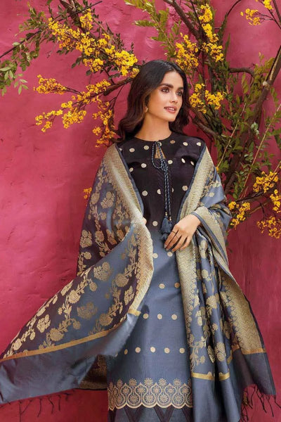 Gul Ahmed 3PC Luxury Jacquard Lawn Unstitched Suit MJ-22004