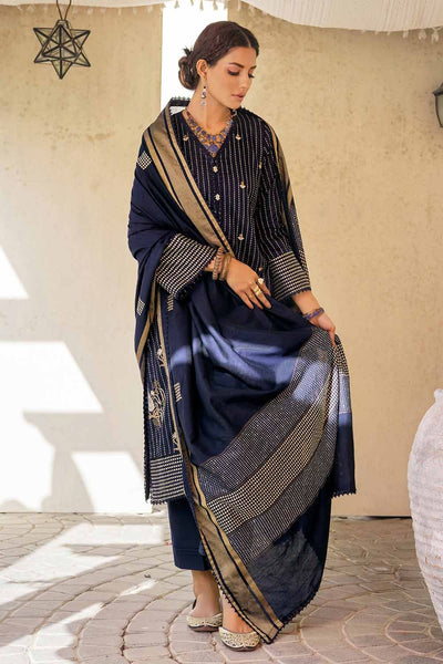 Gul Ahmed 3PC Embroidered Jacquard Unstitched Suit MJ-32076