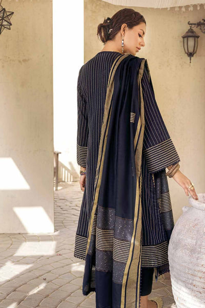 Gul Ahmed 3PC Embroidered Jacquard Unstitched Suit MJ-32076