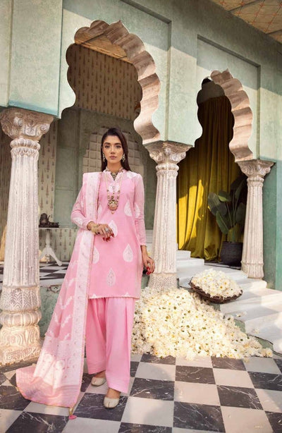 Gul Ahmed 3PC Jacquard Unstitched Suit with Dupatta and Inner - MJ-42001