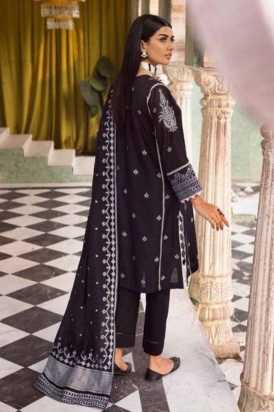 Gul Ahmed 3PC Jacquard Embroidered Unstitched Suit with Dupatta and Inner - MJ-42002