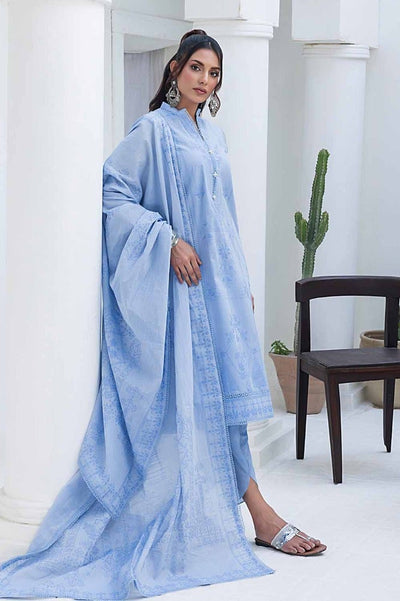 Gul Ahmed 3PC Chambray Jacquard Unstitched Suit MJ-42008
