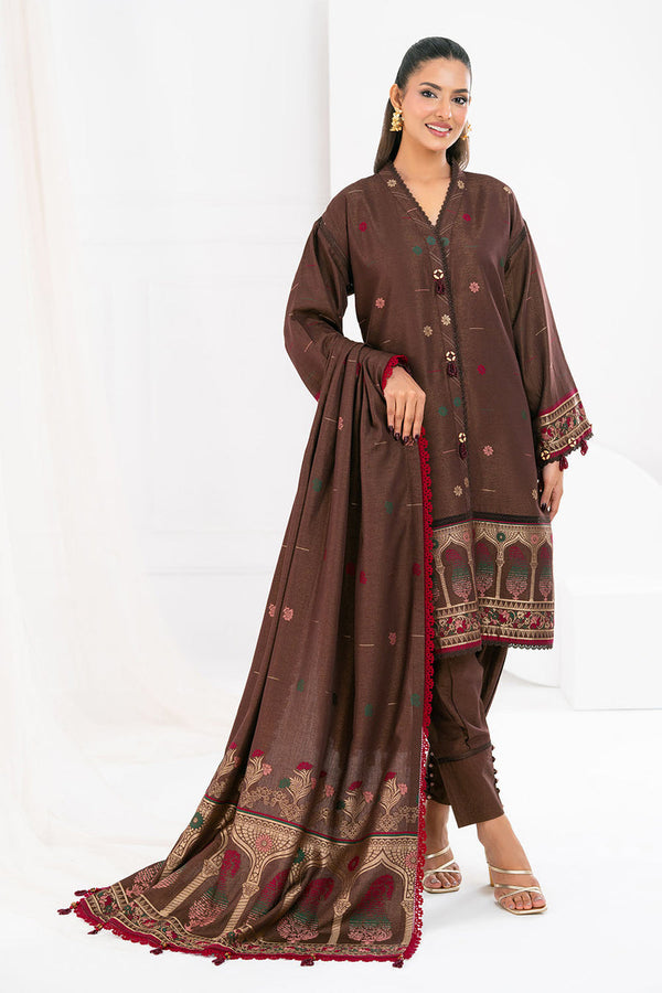 Gul Ahmed 3 Piece Unstitched Jaquard Suit - MJ-52036