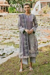 Jade Classic 3 Piece Unstitched Digital Printed Lawn Suit - NW-20538