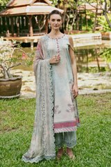 Jade Classic 3 Piece Unstitched Digital Printed Lawn Suit - NW-20539