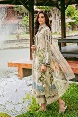 Jade Classic 3 Piece Unstitched Digital Printed Lawn Suit - NW-20564