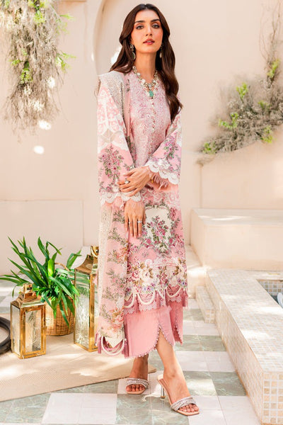 Jade Classic 3 Piece Unstitched Digital Printed Cotton Satin Suit - NWC-20308