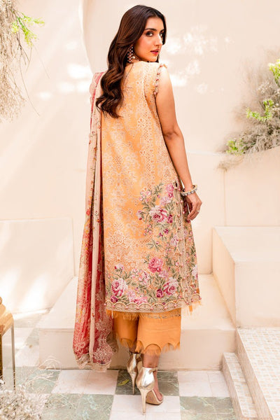 Jade Classic 3 Piece Unstitched Digital Printed Cotton Satin Suit - NWC-20331