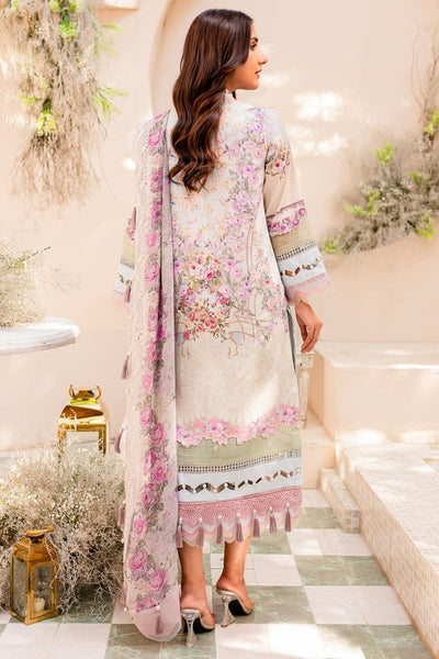 Jade Classic 3 Piece Unstitched Digital Printed Cotton Satin Suit - NWC-20333