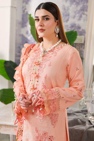 Jade Classic 3 Piece Unstitched Chikan Embroidered Lawn Suit - OC-20525